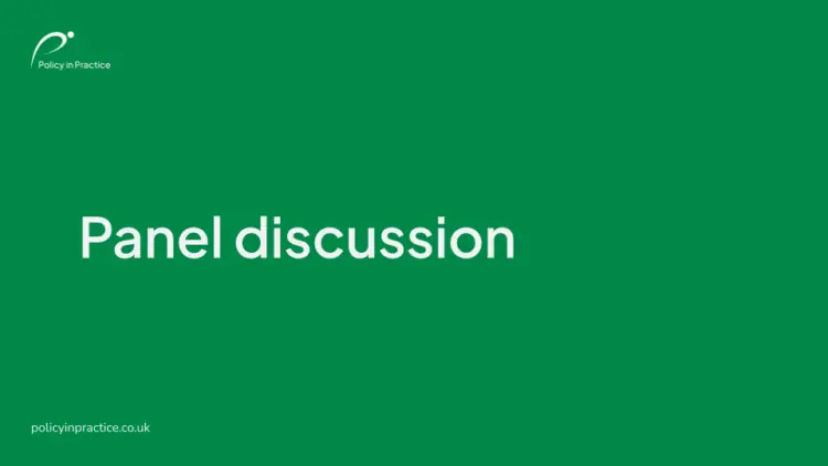 Panel discussion MO25